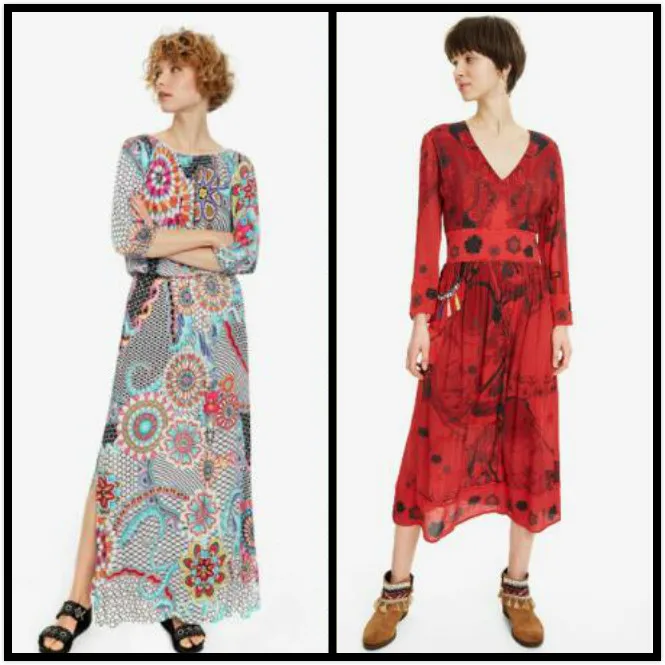 DESIGUAL испанские Взрослые Товары 2019 новый стиль и праздничный супер длинное