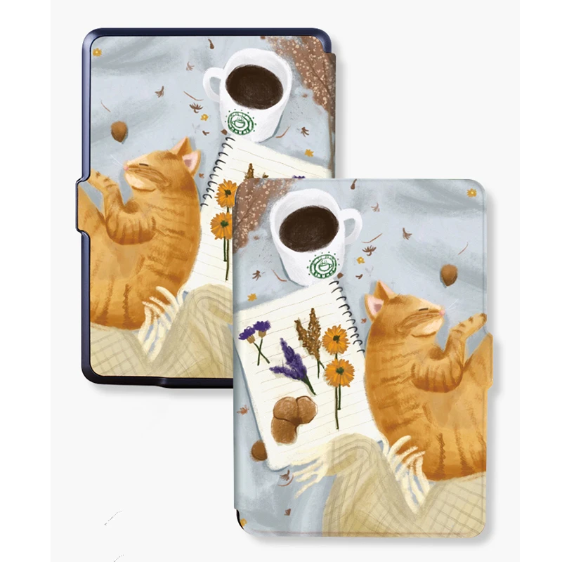 Магнитный умный чехол для Amazon New Kindle Paperwhite, выпущенный чехол для Kindle Paperwhite 4 10th Generation Funda Case