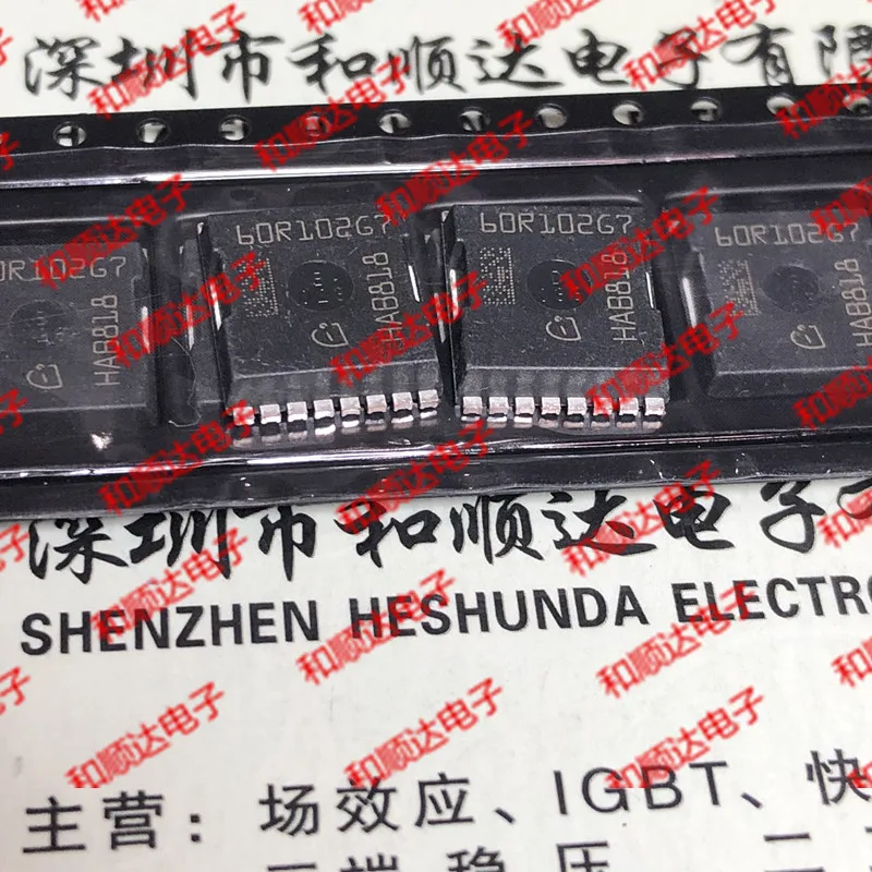 10 шт./лот IPT60R102G7 60R102G7 новые имеющиеся HSOF-8 650V 66A