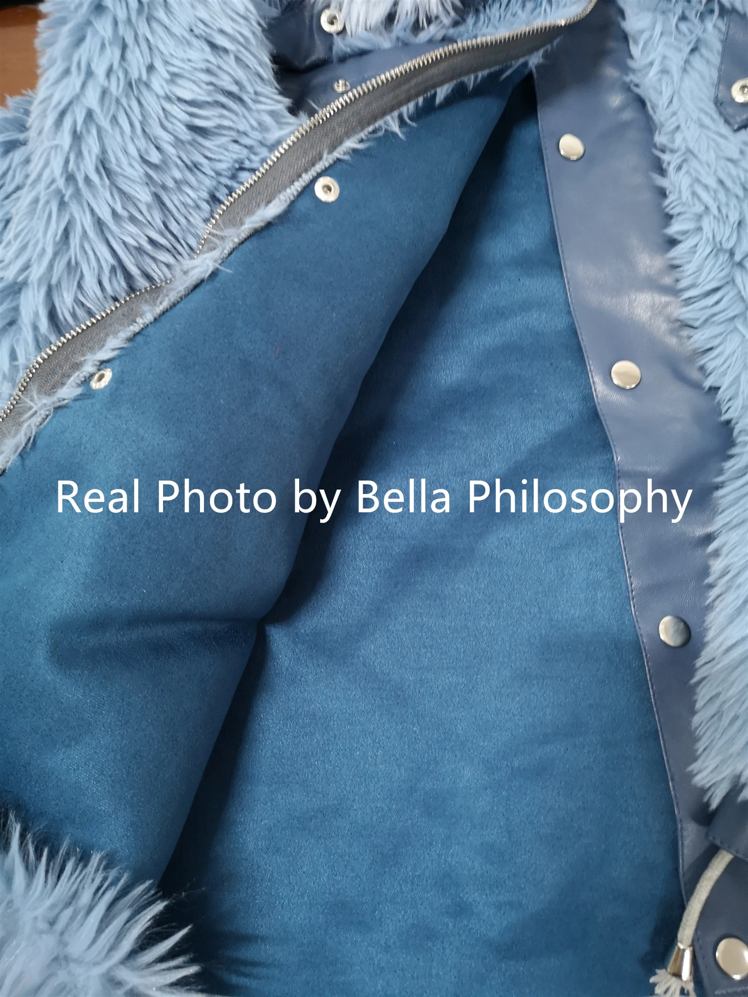 Bella philosophy, однотонная женская зимняя куртка из искусственного меха, женские повседневные теплые пальто с длинным рукавом, верхняя одежда, пальто из овечьего меха