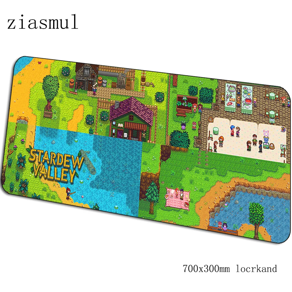 Stardew valley коврики 700x300x3 мм эстетический игровой коврик для мыши большая клавиатура Коврик для мыши Инди поп аксессуары для ноутбука коврик для мыши - Цвет: pattern 8
