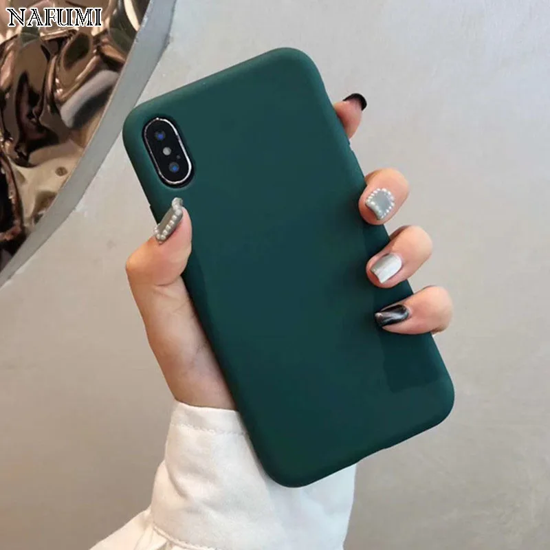 

Solid Color Green Cases Phone Cover For Huawei Nova 3 2S Mate 20 10 Pro Honor 9 10 Soft TPU Ultra thin For Huawei P10 P20 Pro