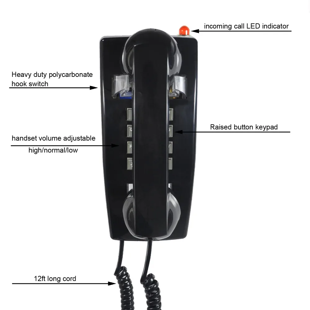 black wall phone 01
