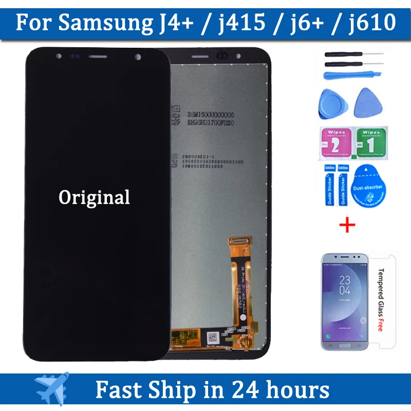 ЖК-дисплей 6 0 ''для Samsung Galaxy J4/J415/J6/J610 сенсорный экран в сборе для J4 plus J415