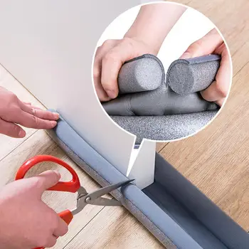 

Flexible Door Bottom Sealing Strip Sound Proof Noise Reduction Under Door Draft Stopper Dust Proof Window Weather Strip
