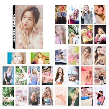 

30Pcs/Set Red Velvet Self Made Paper Lomo Card Photo Card Poster Photocard Fans Collection Gifts