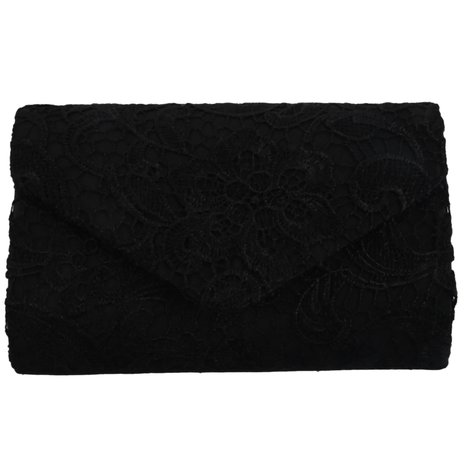 

New Classy Lace Clutch Envelope Bag Bridal Designer Ladies Evening Party Prom