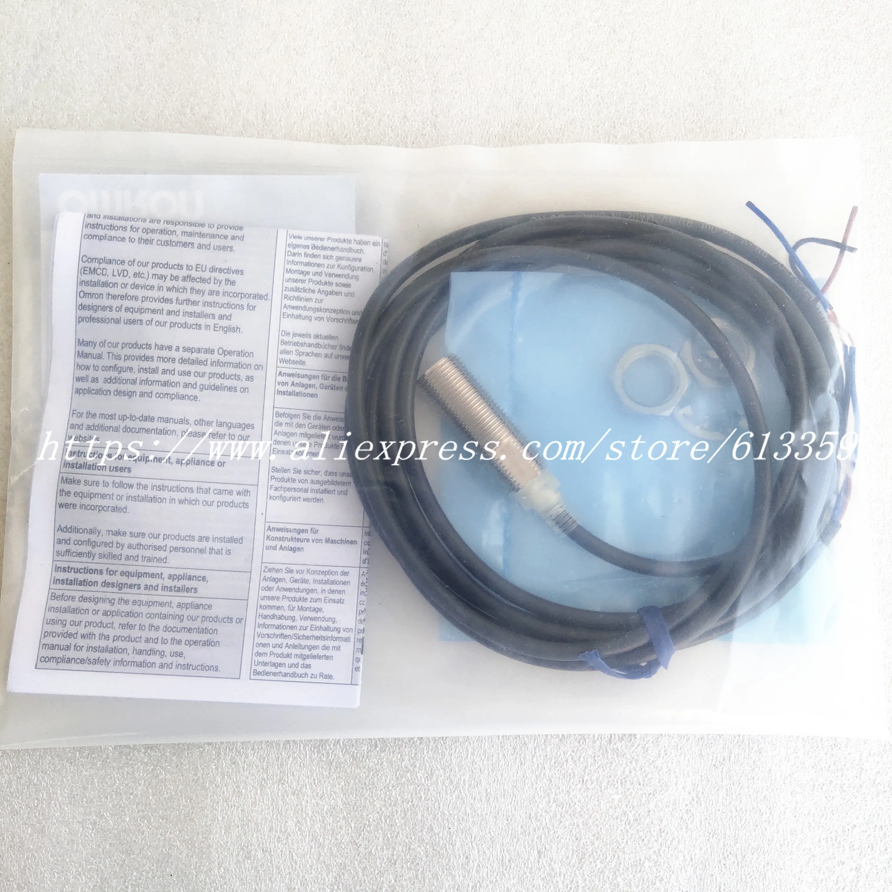 2 шт. E2A-M12KS04-WP-B1 B2 E2A-M12KS04-WP-C1 C2 датчик приближения Omron высокое качество