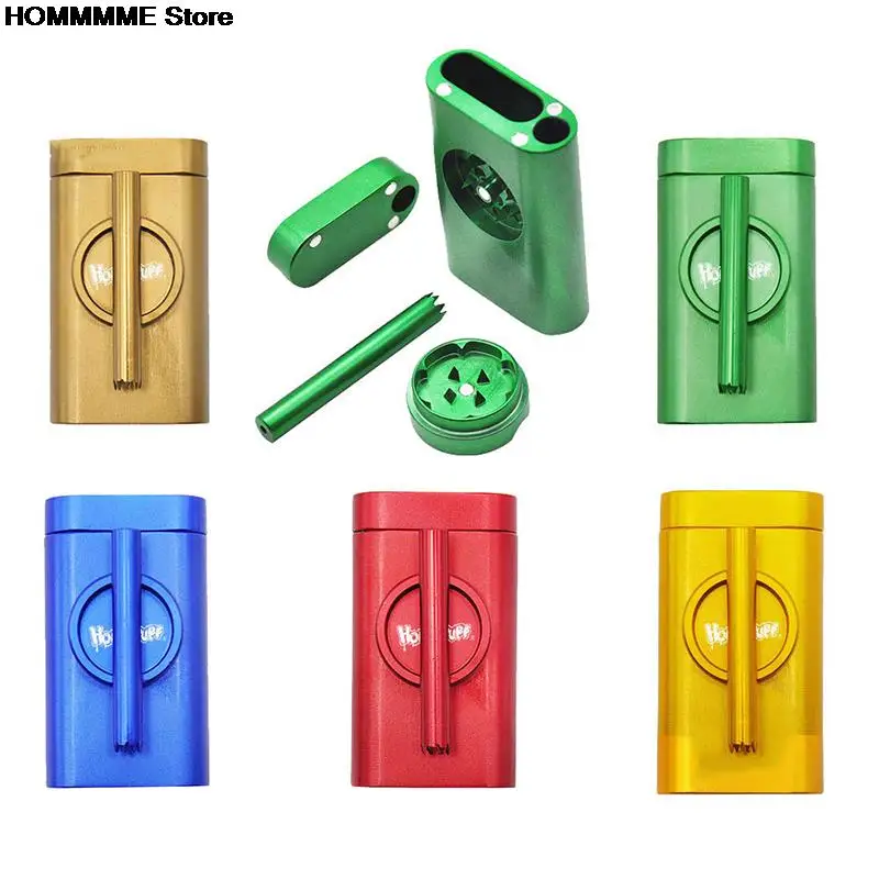 Новинка 1 шт. алюминиевый измельчитель для трав чехол с зажимом подачи воды