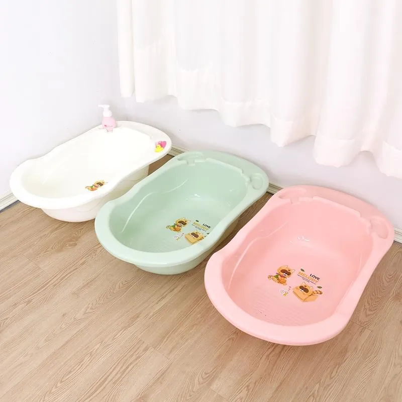

Infant Bathtub Newborn CHILDREN'S-Sit Lie Large Size Baby Oversized Children Kids Bath Basin Thick 0-6-Year-Old