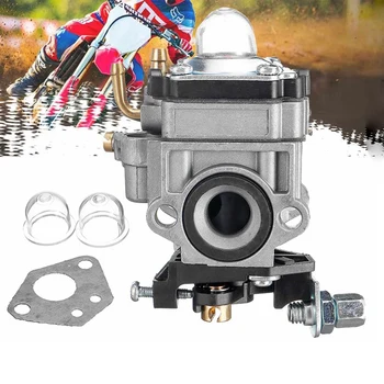 

Motorcycle Carb Carburetor 11mm 2 Stroke Carburettor for 43Cc 47Cc 49Cc 50Cc Scooter ATV Dirt Bike Lawn Mower