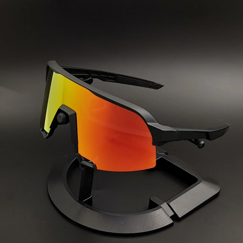 3 Lens Not Polarized Спортивные велосипедные очки для мужчин и женщин, велосипедные очки для бега, езды, рыбалки, солнцезащитные очки для горного велосипеда, езды на мотоцикле - Цвет: 3 Lens Not Polarized
