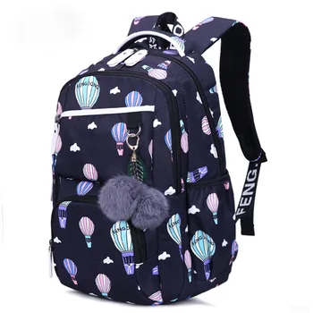 

Fashion Women Backpack Flower Pattern School Bags For Teenage Girls Kids Waterproof Teen Shoulder Bag Child Schoolbag Mochila