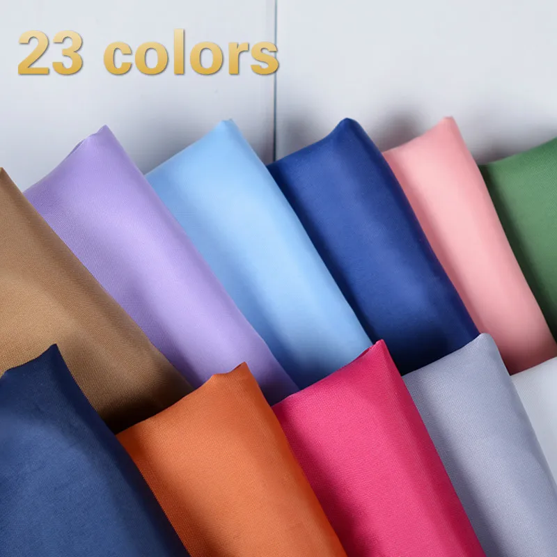 Твердые Цвет метр атласной ткани 150 см шерсть кашемировое пальто подкладочная