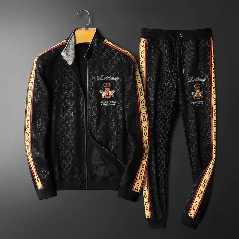 

Autumn 2020 New Style Sports Suite Men's High-End Galaxian Light Luxury Casual Two-Piece Set
