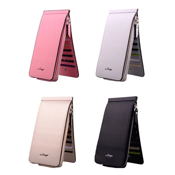 

DEABOLAR Lovers Long Style Ultrathin Card Sets Multi Card Bits Large Capacity Wallet Zipper Purse
