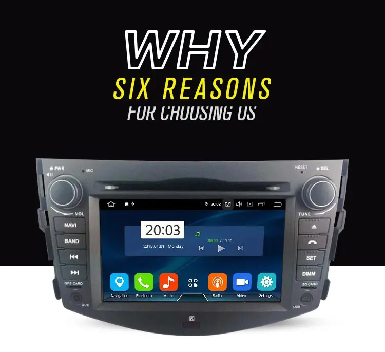 LJDA Android 9,0 Автомобильный DVD плеер для Toyota RAV4 для Toyota Previa RAV 4 2007-2011, Wi-Fi, gps навигации стерео 2 Din автомобильный радиоприемник 4G+ 64G мультимедийная DSP