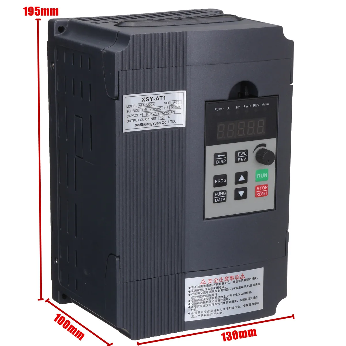 2.2KW 3HP VFD инвертор Freqency конвертер однофазный инвертор переменной частоты Инвертор VFD скорость двигателя ШИМ контроль