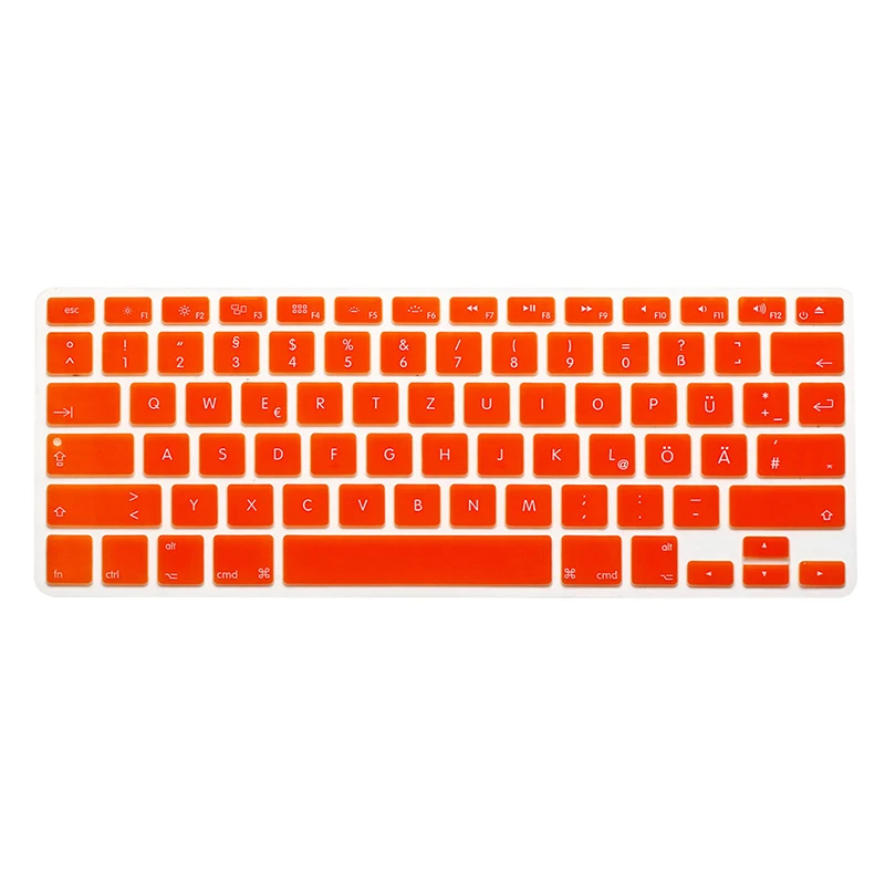 Силиконовый чехол-клавиатура для Apple Macbook Air Pro retina 13 15 17 A1369 A1286 A1398 A1466 A1425 A1278 A1502 использование американской клавиатуры - Цвет: GRUSO