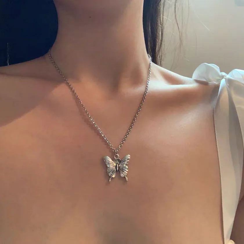 Korean Fashion Butterfly Pendant 