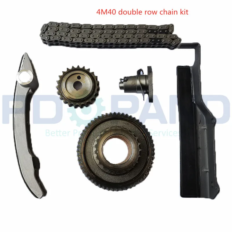 

4M40 4M40T 4M40-T Engine Timing Chain Distribution Kit for Mitsubishi MONTERO PAJERO SHOGUN TRITON SOHC 8V 2.8TD