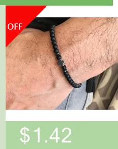 Pulsera Hombre модный роскошный мужской браслет ручной работы браслет из гематита и бусин для мужчин ювелирное изделие подарок