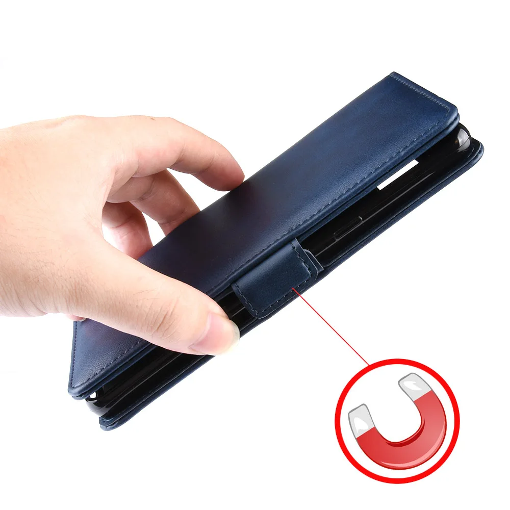 Чехол-книжка из искусственной кожи с откидной крышкой, чехол-кошелек для OPPO Realme 5 Realme5 Pro, держатель для карт, чехол-книжка, защитный чехол GG