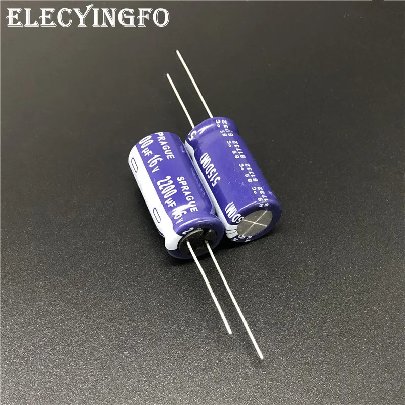 2 шт/20 шт. 2200 мкФ 16V2200uf стетоскоп спрэга 515D серии 13x25 мм 16V2200uF высокое качество аудио