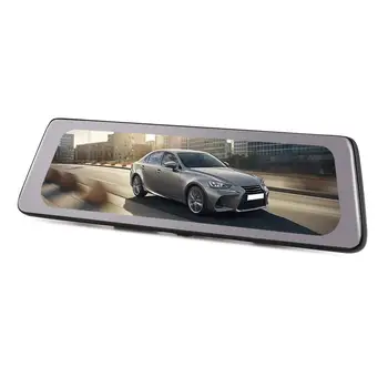 

Car DVR Dual Lens 9.66 inch IPS LCD Touch Dash Camera Motion Detection 9.66 Inch IPS Touch Screen 1280x320P Resolution