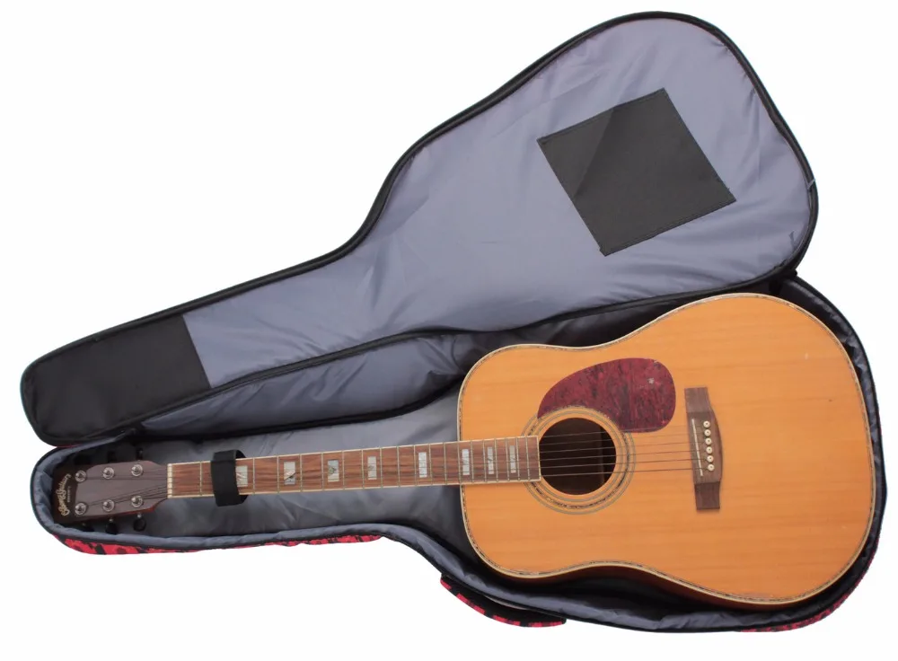 Гитарный чехол сумка акустическая 40 41 дюймов, классика народная Flattop Balladry Guitarra 10 мм водонепроницаемый рюкзак аксессуары для переноски Гига
