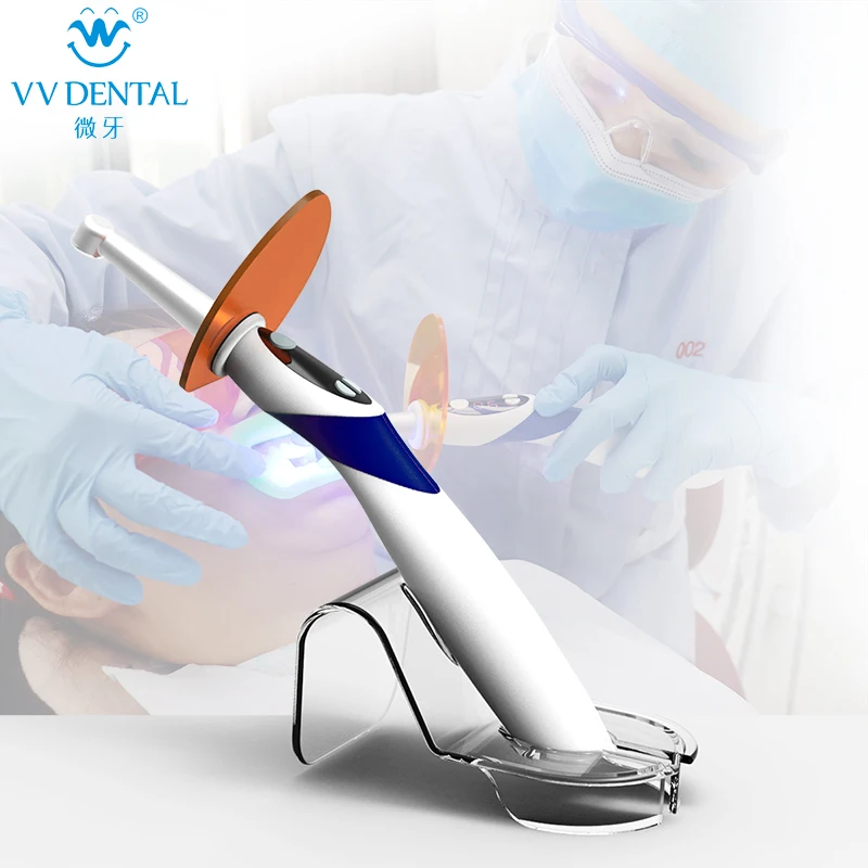 Dental Wireless LED Curing Composite Resin Light 1s Led Curing Light Dental Material One second Curing Lamp For  Curable Resin