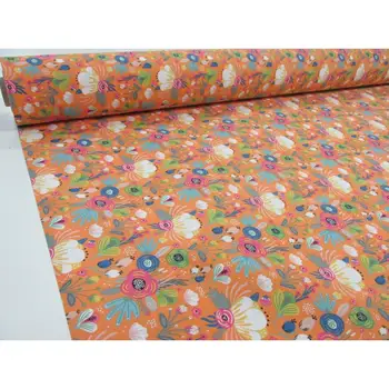 

PRINTED CANVAS Ref. MONET ORANGE footage 2,45 MTS x width 2,80 m