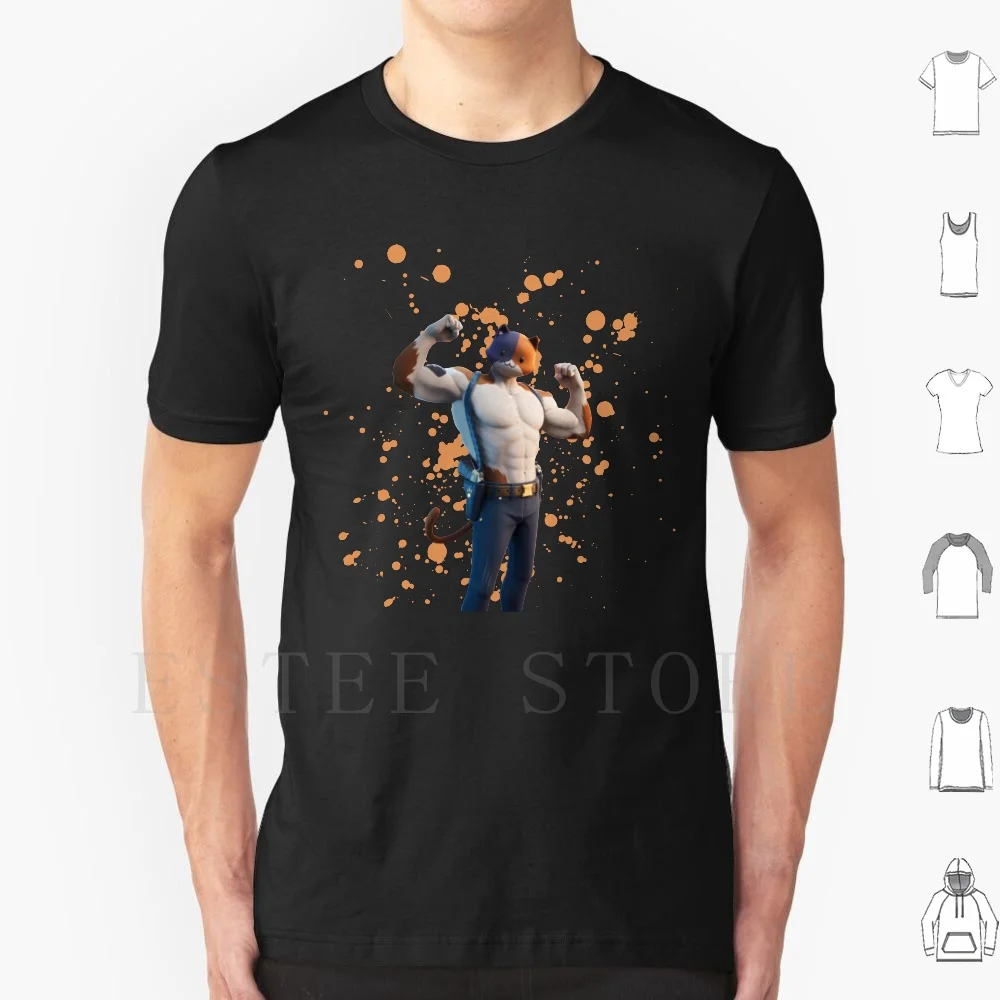 Meowscles Skin T Shirt Uomo Cotone 6Xl Ikonik Battle Royale Gioco La Migliore Vendita Più Popolare Setup Gamers Usa Gamers Usa