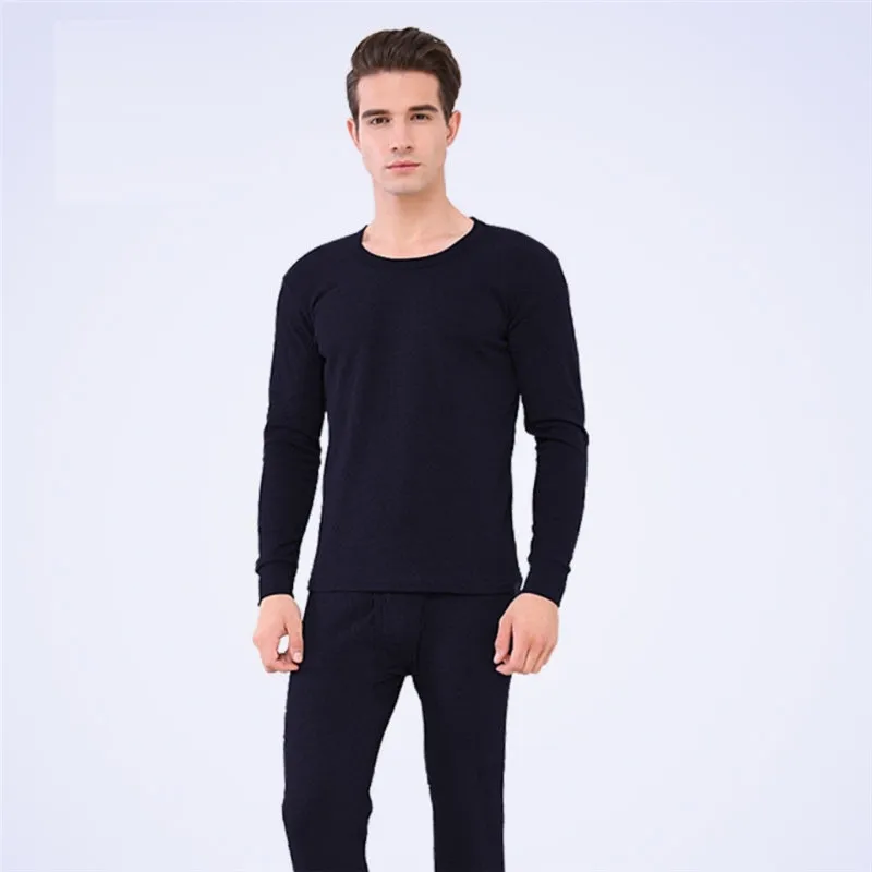 Men's Thermal Underwear Suit Winter long johns thick men thermal underwear sets keep warm