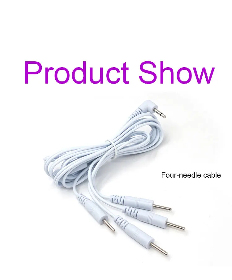 Electro Sex Toys Electric Sex Toys Electric Shock Wire Electro Cable To Connect Stimulation Penis Anal Electrical Set Electric Bdsm Toy E-stim Sex Accessories Line