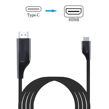 

Type C to HDMI USB3.1 with sn converter Cable 1080P mobile computer to HDMI HD