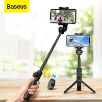 Baseus Wireless Bluetooth Selfie Stick for IOS Android Phone Foldable Handheld Monopod Shutter Remote Extendable Mini Tripod