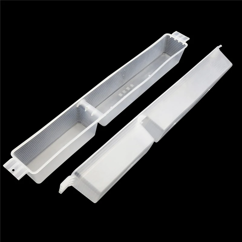 10 Pcs White Transparent Bee Feed Feeder 1.5KG 2L 1L Feed Trough Feeding Sugar Box Durable Sanitary Unbreakable Beekeeping Tools