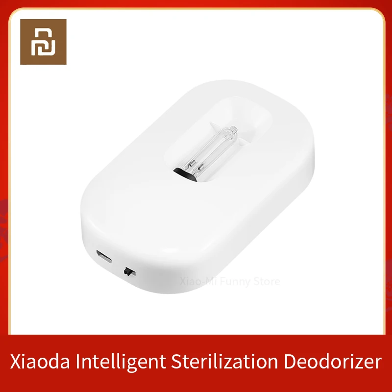 Youpin Xiaoda-Lámpara de luz ultravioleta para desodorización, accesorio de luz recargable para desinfección, elimina ácaros y el polvo