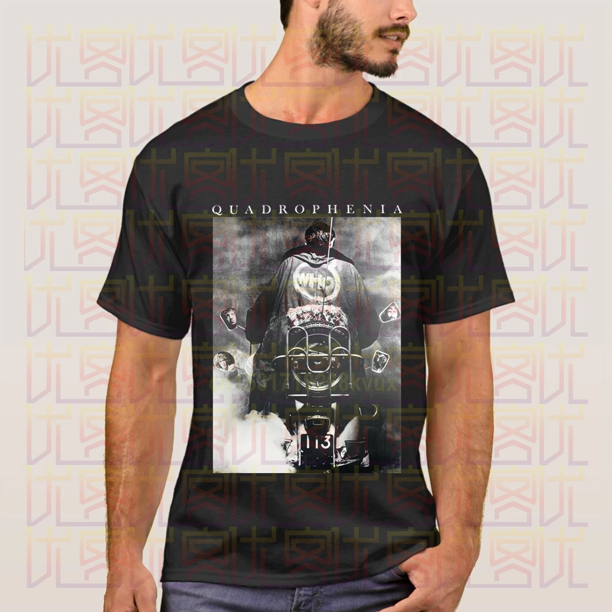 

The Who Quadrophenia Motocycle Back View T-Shirt 2020 Newest Men's Short Sleeved Tees Shirt Tops Unisex