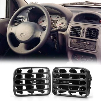 

2PCS Car Interior Heater A/C Air Vent Cover Outlet Grille for Renault Clio II 1998-2001 THALIA Air Trim Covers