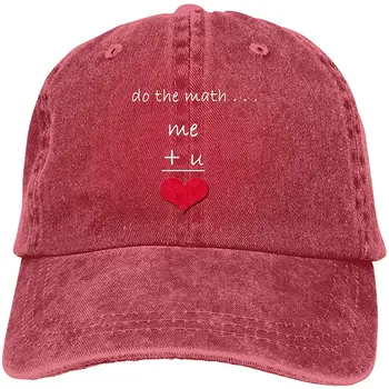 

TSDFCFunny Math Adjustable Noveity Denim Hat for Women and Men