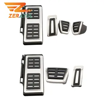 

Zeratul Car Pedals for Audi A3 S3 8V RS3 Cabrio Sport Fuel Brake Dead Pedal Cover Set DSG Auto Styling Accessories