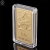 European Map Replica Gold Bar 1 OZ 999 Fine Gold Commemorative Coin Collection ► Photo 3/6