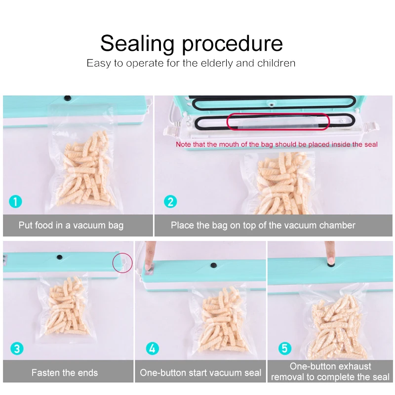 Vacuum Preservation Machine Vacuum Bag Compression Sealing Machine Automatic Food Preservation Packaging Vacuum Machine