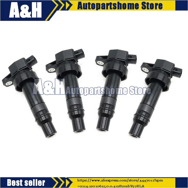 

4 PCS For KIA CERATO CARENS CEE'D SOUL VENGA RIO HYUNDAI i30 i20 ix20 ACCENT ELANTRA Ignition Coil SET 273012B010 27301-2B010