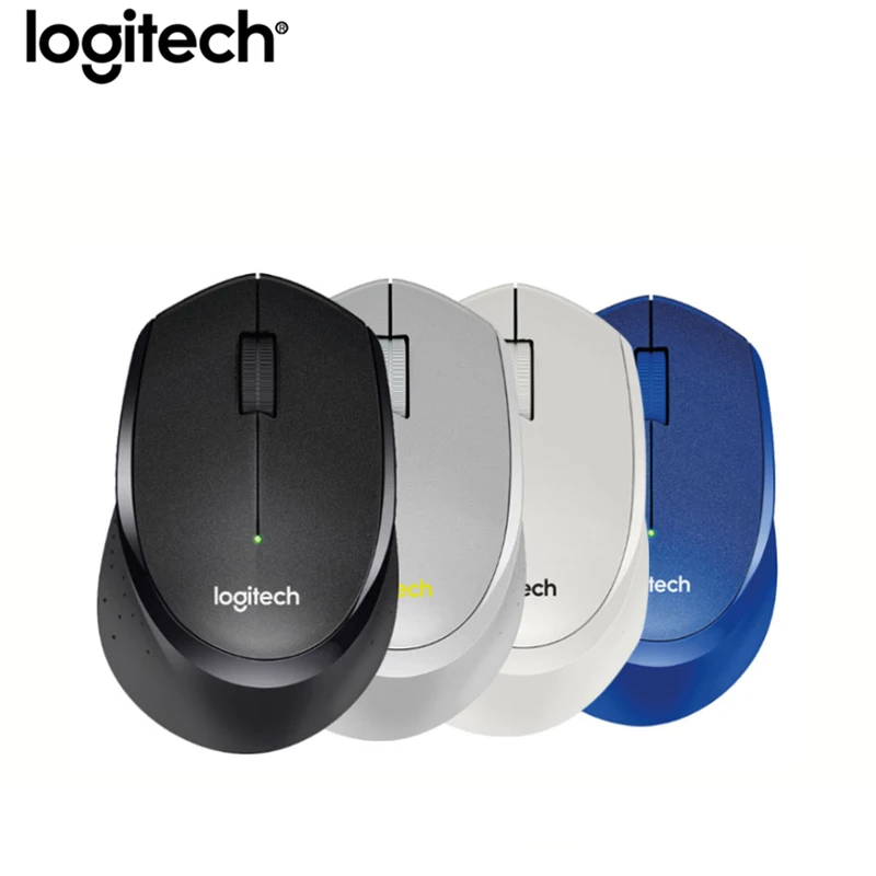 

Logitech M330 Wireless Mouse Silent Mouse With 2.4GHz USB 1000DPI Optical Mouse Support Official Test Home/Office Mouse Gamer