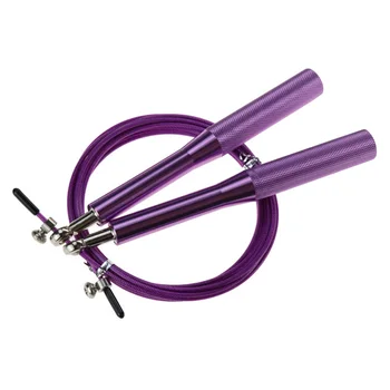 

Speed Skipping Portable Jump Rope 360 Degree Rotating Gym Workout Training Non Slip Boxing Metal Bearing Handle Adjustable Home