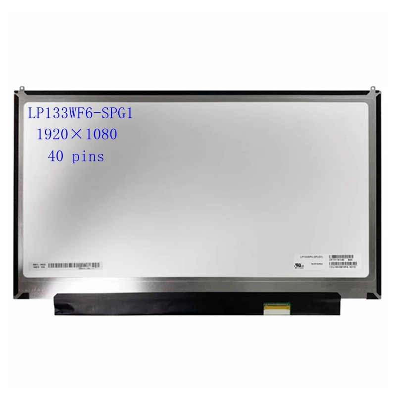 LP133WF6-SPG1 LP133WF6-SPG1-(SP)(G1) 13 3 &quotтонкая светодиодная матрица для ноутбука ЖК-дисплей с