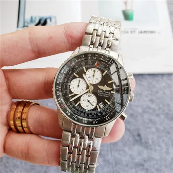 

ZO86 Breitling- Fashion classic luxury brand all pointer working watch high quality precision Wrist watch
